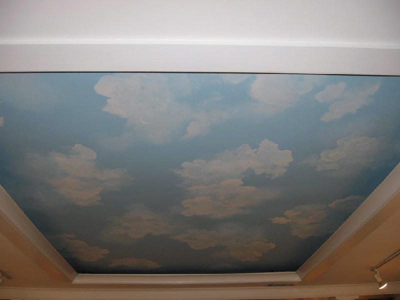 sky mural